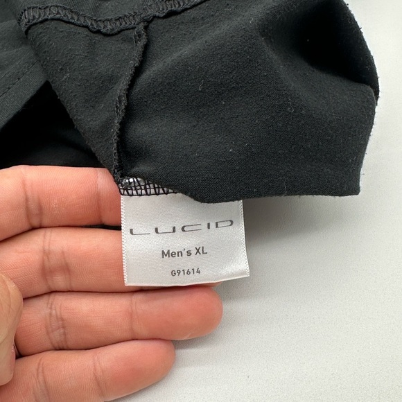 LUCID Motors POLO SHIRT Black Electric Car Luxury EUC Large & X Large - Picture 12 of 13